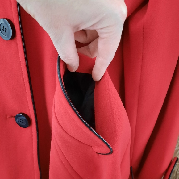 HOST PICK⭐: Marcona dress jacket, Ruby red, size XXL - Picture 6 of 10